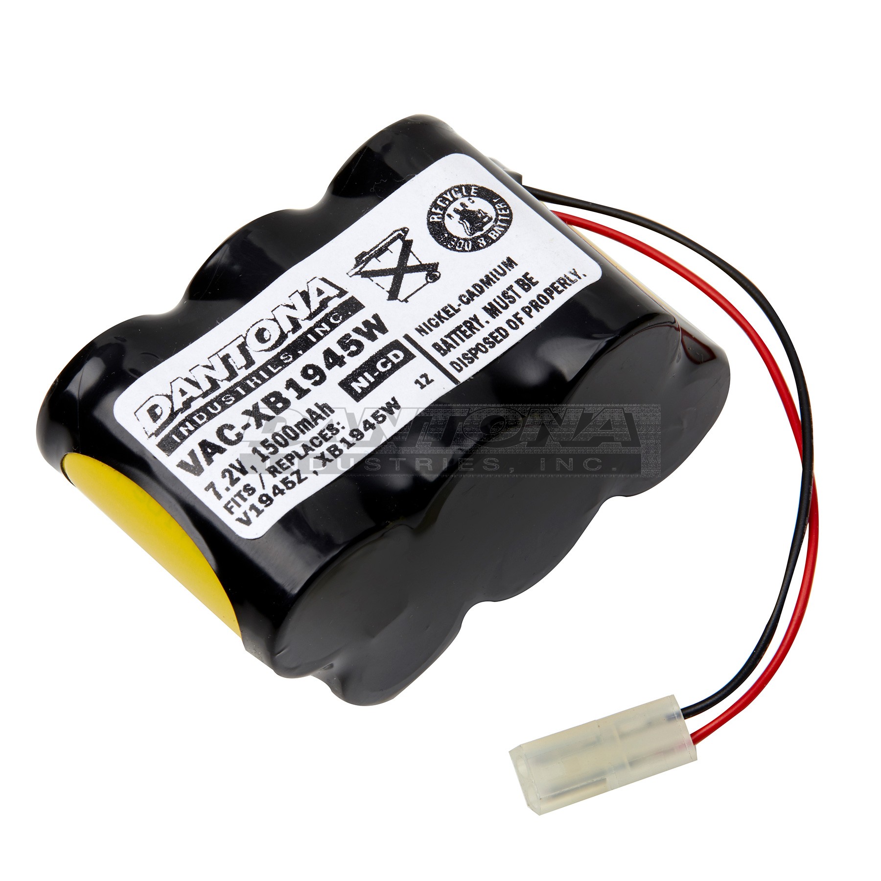 EURO-PRO SHARK V1945, V19452 BATTERY 7 