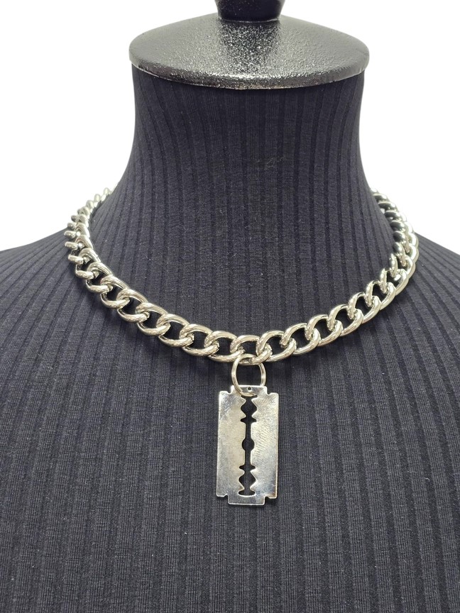 Razor Blade Pendant