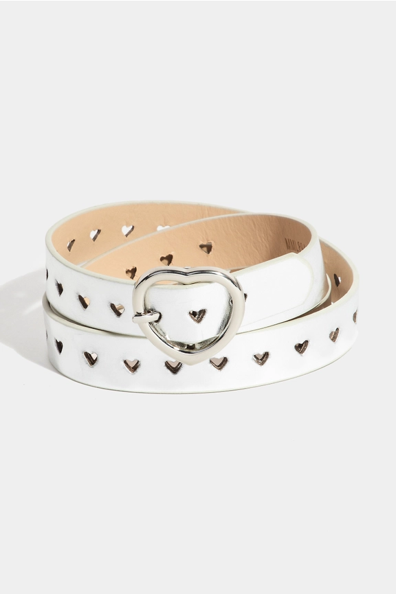 Heart Metallic Belt