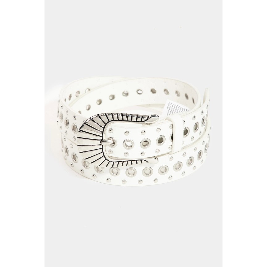 Metallic Stud Belt
