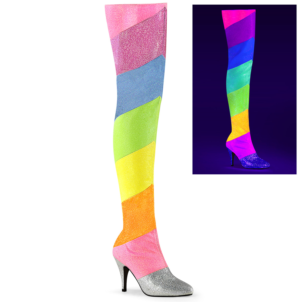 Multi-Rainbow Multi Glitter 16