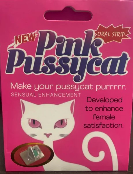 Pink Pussycat Enhancement Oral Strip