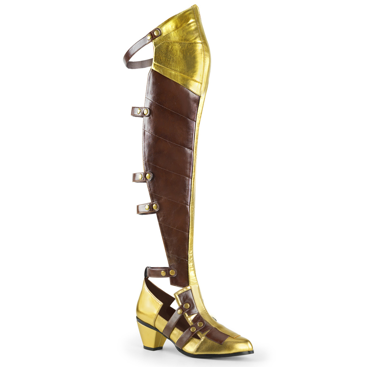 Brown-Gold Pu 6