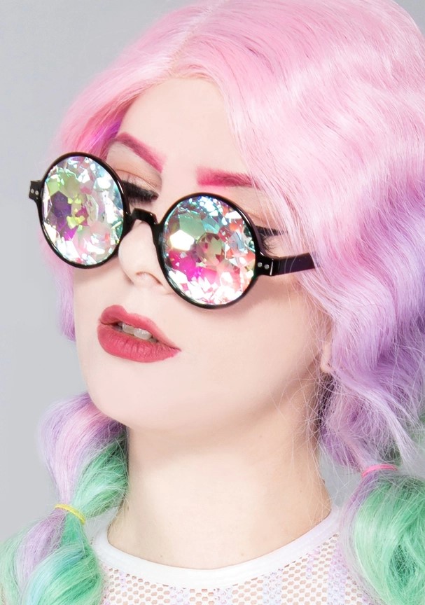 Kaleidoscope Rave Glasses
